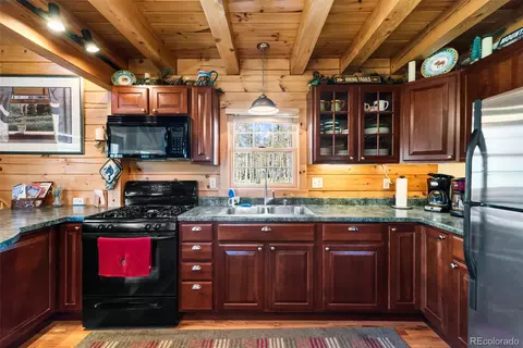 Kitchen - 485 Longbow Dr, Como, CO 80456 photo 4 of 4
