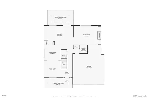Floorplan - 7304 E Cedar Ave, Denver, CO 80230 photo 1 of 2