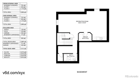 Floorplan - 3365 E 141st Ave, Thornton, CO 80602 photo 1 of 3