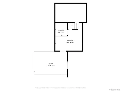Floorplan - 4827 Meade St, Denver, CO 80221 photo 2 of 2