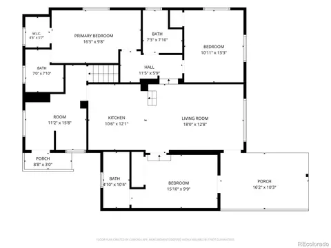 Floorplan - 4827 Meade St, Denver, CO 80221 photo 1 of 2