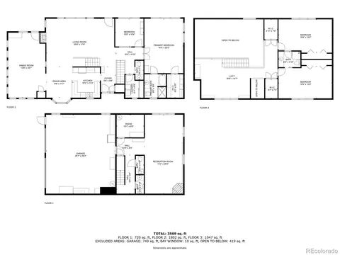 Floorplan - 830 Jesse Ln, Bailey, CO 80421 photo 1 of 1