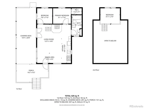 Floorplan - 2126 E Path, Cotopaxi, CO 81223 photo 1 of 1