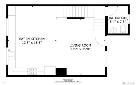 Floorplan - 9110 E 52nd Dr, Denver, CO 80238 photo 1 of 1