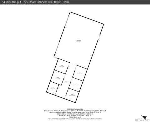 640 S Split Rock Rd, Bennett, CO 80102 photo 49