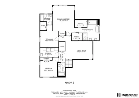 Floorplan - 4234 E Dickenson Pl, Denver, CO 80222 photo 2 of 3