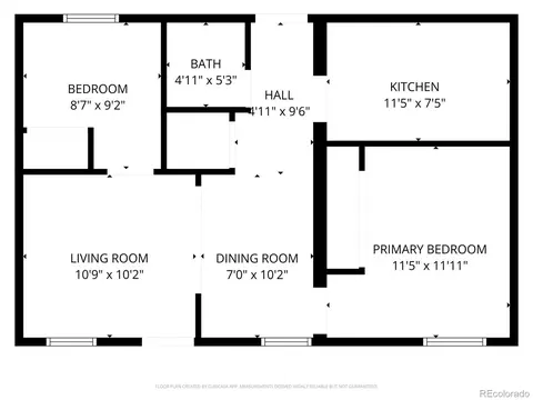 Floorplan - 671 S Stuart St, Denver, CO 80219 photo 1 of 1
