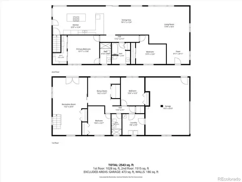Floorplan - 8324 W Fork Rd, Boulder, CO 80302 photo 1 of 1
