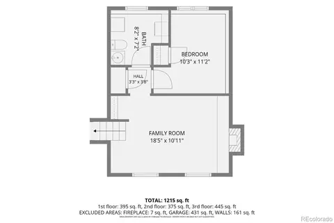 Floorplan - 16579 E Dickenson Pl, Aurora, CO 80013 photo 3 of 4