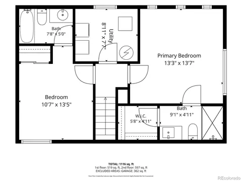 Floorplan - 21845 E 44th Pl, Aurora, CO 80019 photo 3 of 3