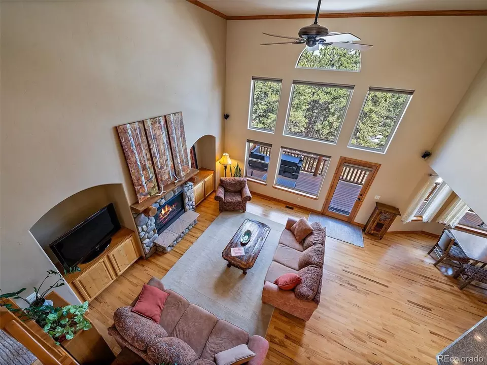 Living - 5878 S Merriam Dr, Evergreen, CO 80439 photo 5 of 8