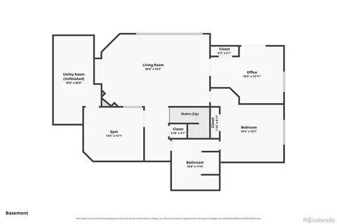 Floorplan - 434 E Lake Pl, Littleton, CO 80121 photo 2 of 2