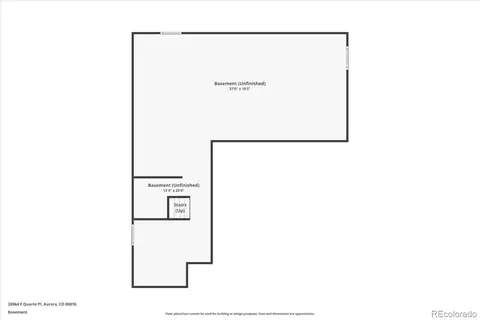 Floorplan - 26964 E Quarto Pl, Aurora, CO 80016 photo 4 of 4