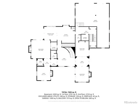Floorplan - 7680 E 6th Ave, Denver, CO 80230 photo 1 of 3