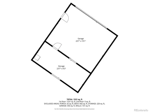 Floorplan - 236 Summit Dr, Bailey, CO 80421 photo 2 of 3