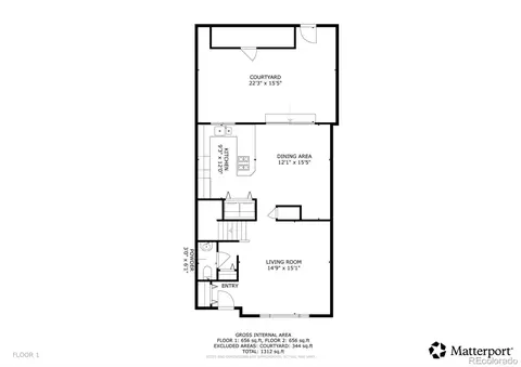 Floorplan - 9002 E Mansfield Ave, Denver, CO 80237 photo 1 of 3
