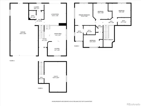 Floorplan - 727 Elk Mountain Dr, Windsor, CO 80550 photo 1 of 1