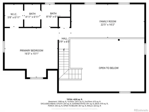 Floorplan - 410 Spring Dr, Pine, CO 80470 photo 2 of 3