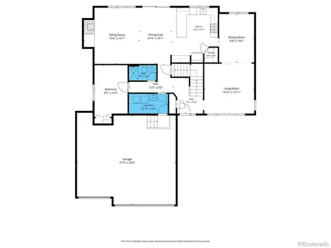 Floorplan - 4624 S Hampton Cir, Boulder, CO 80301 photo 1 of 3