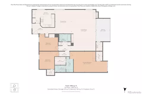 Floorplan - 2000 E 12th Ave #4, Denver, CO 80206 photo 1 of 1