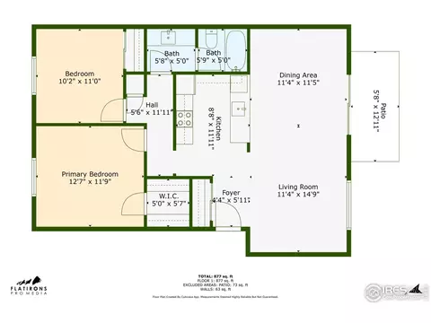 Floorplan - 1895 Alpine Ave #G21, Boulder, CO 80304 photo 1 of 1