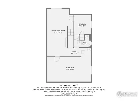 Floorplan - 2736 Winding Trail Pl, Boulder, CO 80304 photo 4 of 4