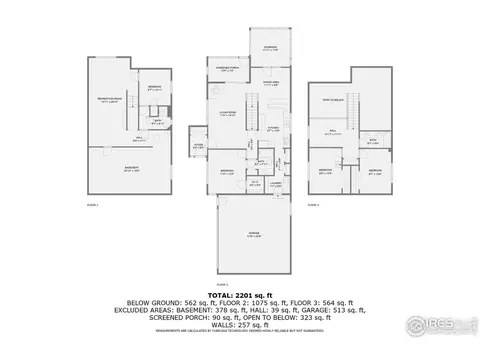 Floorplan - 2736 Winding Trail Pl, Boulder, CO 80304 photo 2 of 4