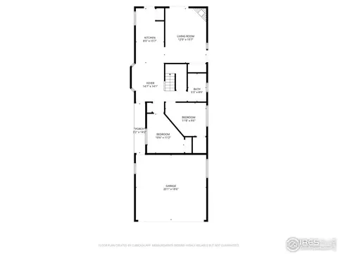 Floorplan - 4833 Baldwin Pl, Boulder, CO 80301 photo 2 of 3