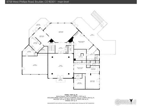Floorplan - 8758 W Phillips Rd, Boulder, CO 80301 photo 1 of 2