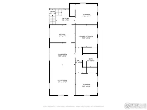 Floorplan - 706 Cameron St, Brush, CO 80723 photo 2 of 2