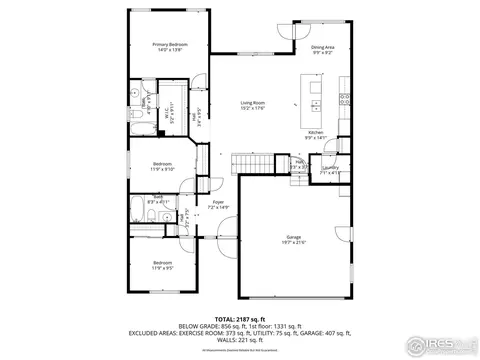 Floorplan - 1995 Thundercloud Dr, Windsor, CO 80550 photo 2 of 2