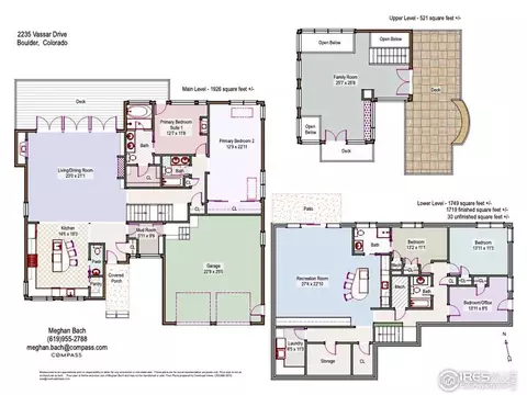 Floorplan - 2235 Vassar Dr, Boulder, CO 80305 photo 1 of 1