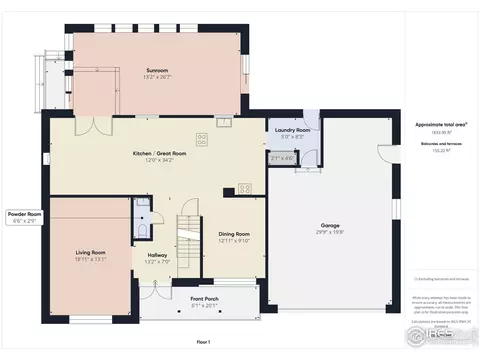 Floorplan - 4667 Ashfield Dr, Boulder, CO 80301 photo 1 of 3