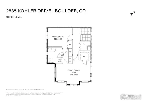 Floorplan - 2585 Kohler Dr, Boulder, CO 80305 photo 2 of 3