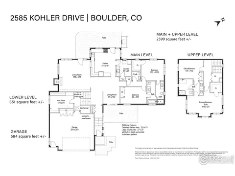 Floorplan - 2585 Kohler Dr, Boulder, CO 80305 photo 3 of 3