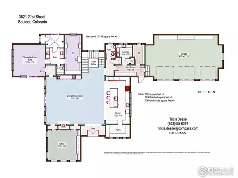 Floorplan - 3621 21st St, Boulder, CO 80304 photo 1 of 3