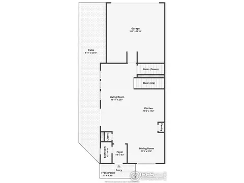 Floorplan - 21876 E Radcliff Cir, Aurora, CO 80015 photo 2 of 3