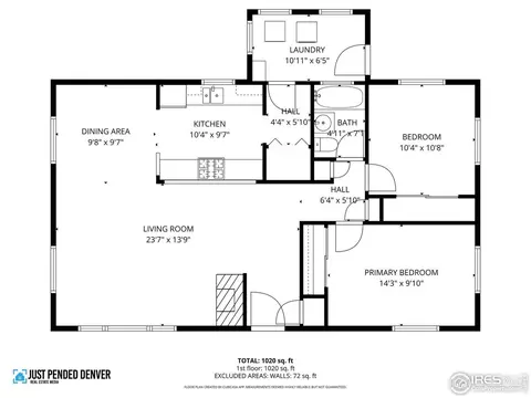 Floorplan - 6215 Baseline Rd, Boulder, CO 80303 photo 1 of 1