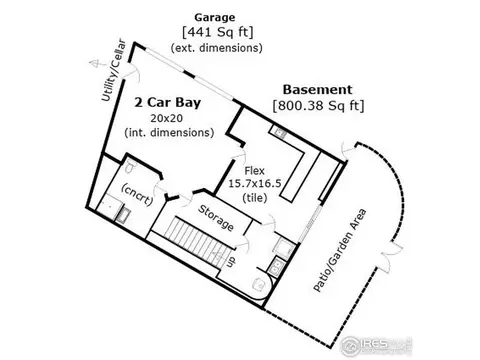 Floorplan - 1000 Alaska Rd, Boulder, CO 80302 photo 2 of 2