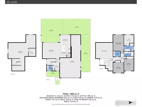 Floorplan - 831 Sambar Dr, Severance, CO 80550 photo 1 of 1