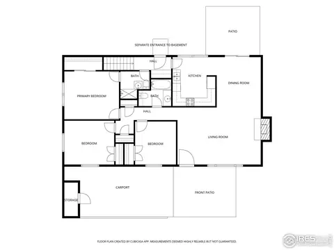 Floorplan - 4453 Hamilton Ct, Boulder, CO 80305 photo 1 of 2