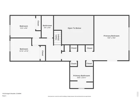 Floorplan - 1152 Orange Pl, Boulder, CO 80304 photo 2 of 3