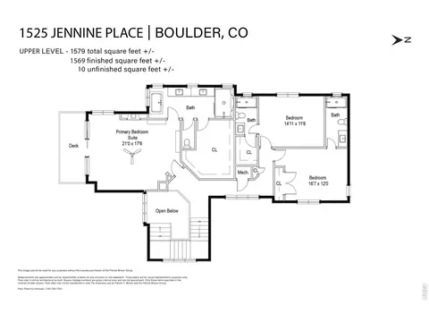 Floorplan - 1525 Jennine Pl, Boulder, CO 80304 photo 2 of 3