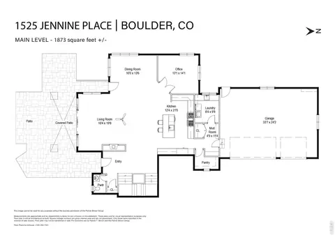 Floorplan - 1525 Jennine Pl, Boulder, CO 80304 photo 1 of 3