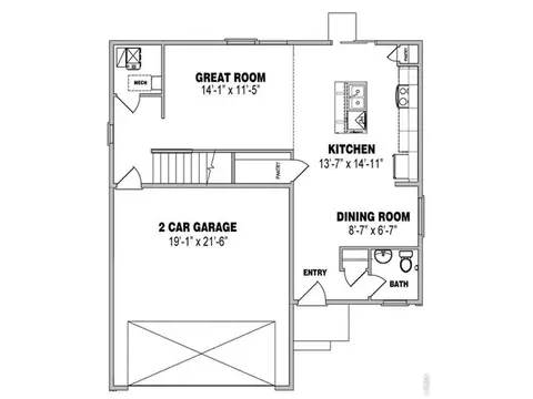 Floorplan - 3904 Soapstone St, Evans, CO 80620 photo 1 of 2