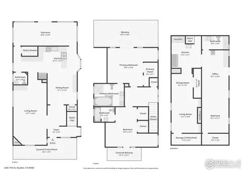 Floorplan - 2236 17th St, Boulder, CO 80302 photo 1 of 1