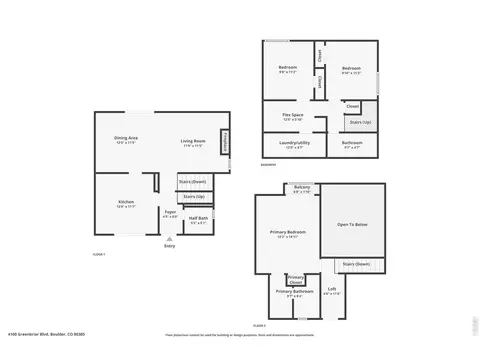 Floorplan - 4100 Greenbriar Blvd, Boulder, CO 80305 photo 4 of 4