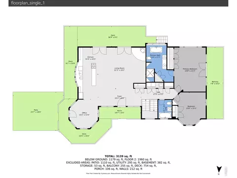 Floorplan - 1689 County Road 83, Boulder, CO 80302 photo 2 of 3