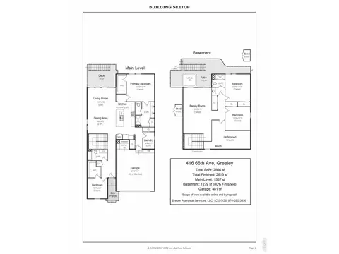 Floorplan - 416 66th Ave, Greeley, CO 80634 photo 1 of 1