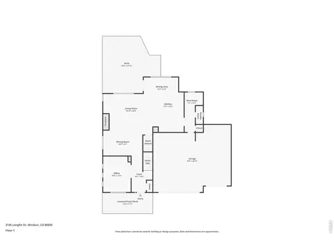 Floorplan - 2145 Longfin Dr, Windsor, CO 80550 photo 1 of 2